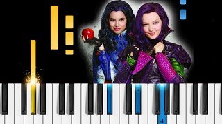 Descendants 2 - Space Between - Piano Tutorial - Disney's Descendants 2 soundtrack chords