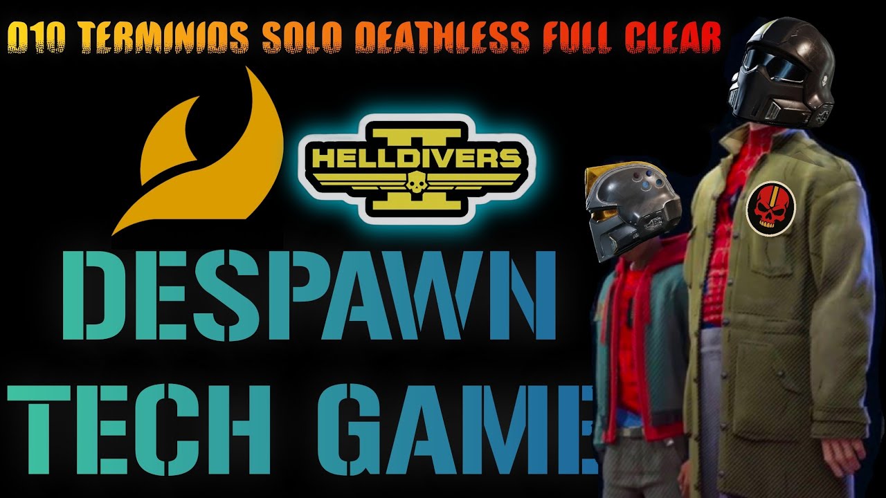 Helldivers 2 Super Helldive Terminids Solo Deathless Full Map Clear ...