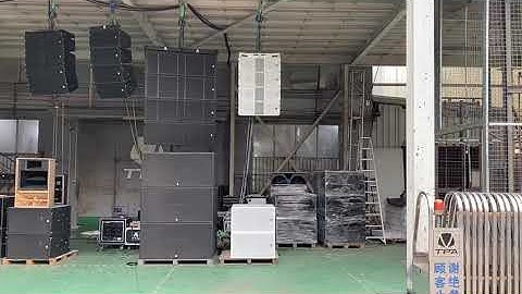 Sound Check(2) TPA Kiva 920 dual 10” line array system + Korf 218 dual 18” reflex subwoofer(4+2)