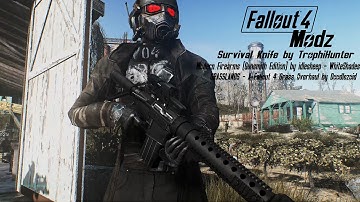 Fallout 4 Modz: 22 Modern Firearms (Gunsmith Edition) & FO4 Grass Overhaul
