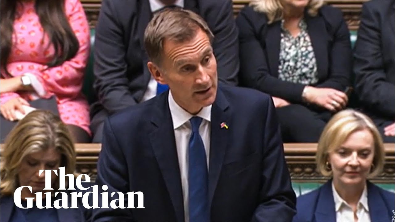 Jeremy Hunt gives Commons statement on medium-term fiscal plan – watch ...
