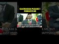 BITTE GACHAGUA VERGIB MIR EINFACH ENDLICH P RUTO AN GACHAGUA