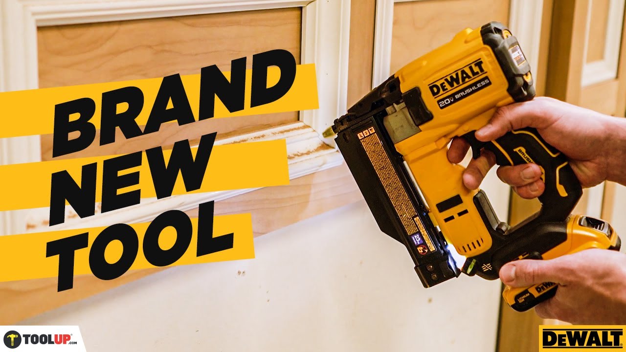 DeWalt NEW 20V Cordless 23g Pin Nailer 