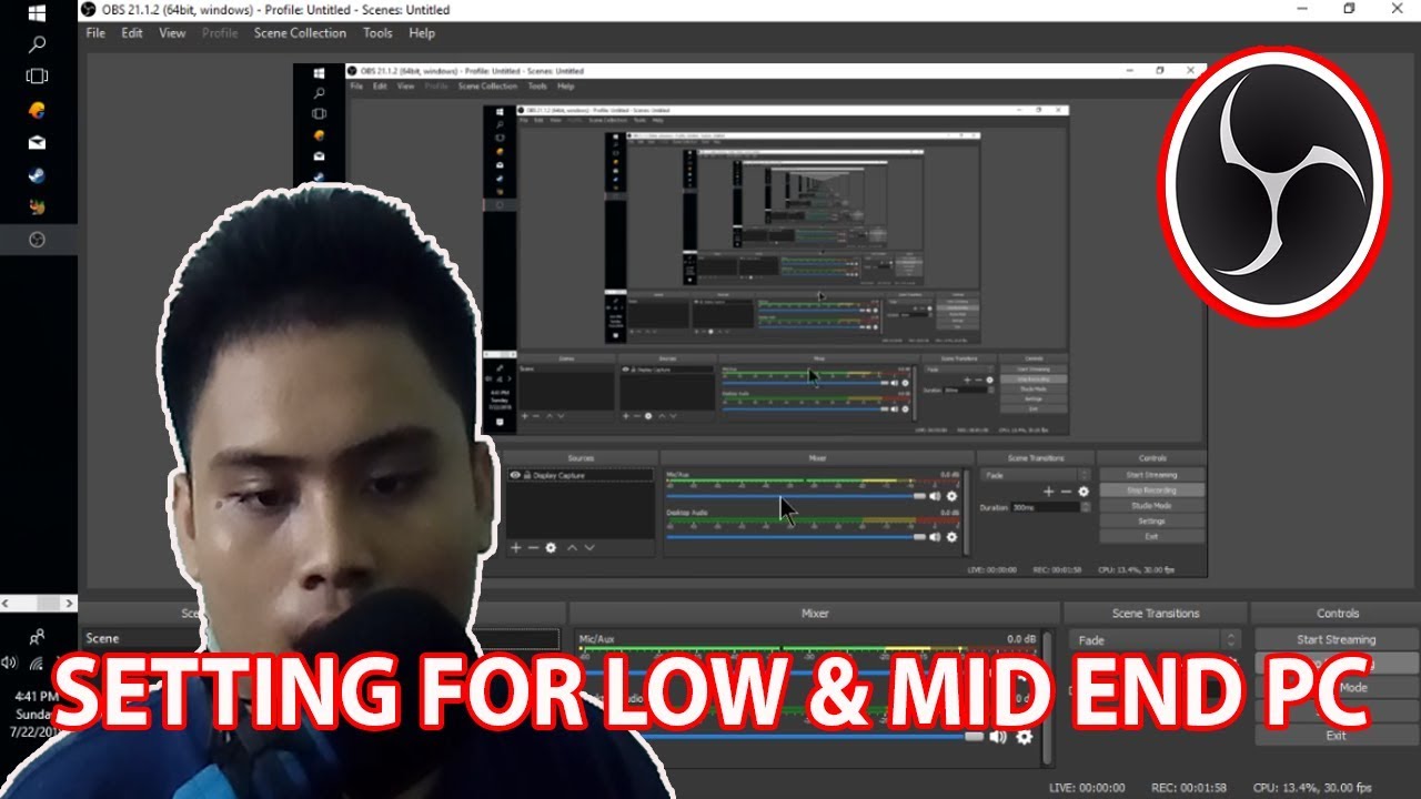 best settings for streamlabs obs low end pc best settings for streamlabs obs low end pc
