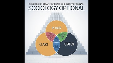 Theories of Stratification Simplified|Functional & Conflict Perspectives|Sociology for UPSC Optional