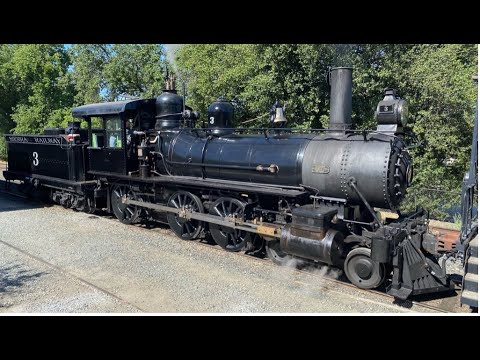 Sierra Railway No. 3 Returns to Steam: A Day at Railtown 1897 - YouTube