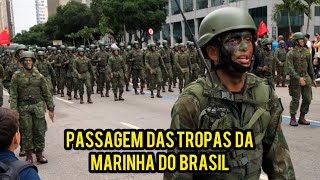 Marinha do Brasil / Fuzileiros Navais Desfile na Comemoração de 7 de Setembro no Rio de janeiro