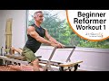 Beginner Pilates Reformer Workout 1 - 15 minutes