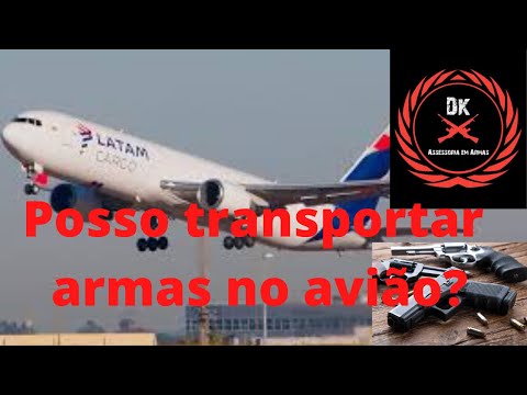 Vídeo: É Possível Transportar Armas Pneumáticas De Avião