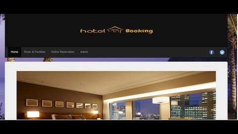 Online Hotel Booking IN PHP, CSS, Js, AND MYSQL | Source Code & Projects