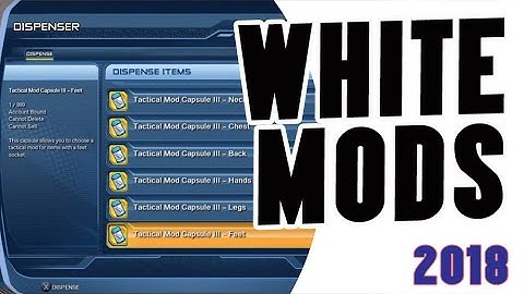 DCUO White Mods