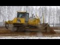 Бульдозер Komatsu D65EX с САУ MOBA 3D-GS