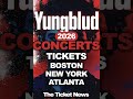 Yungblud 2026: Affordable Tickets for Boston, New York &amp; Atlanta Concerts  #concerttickets