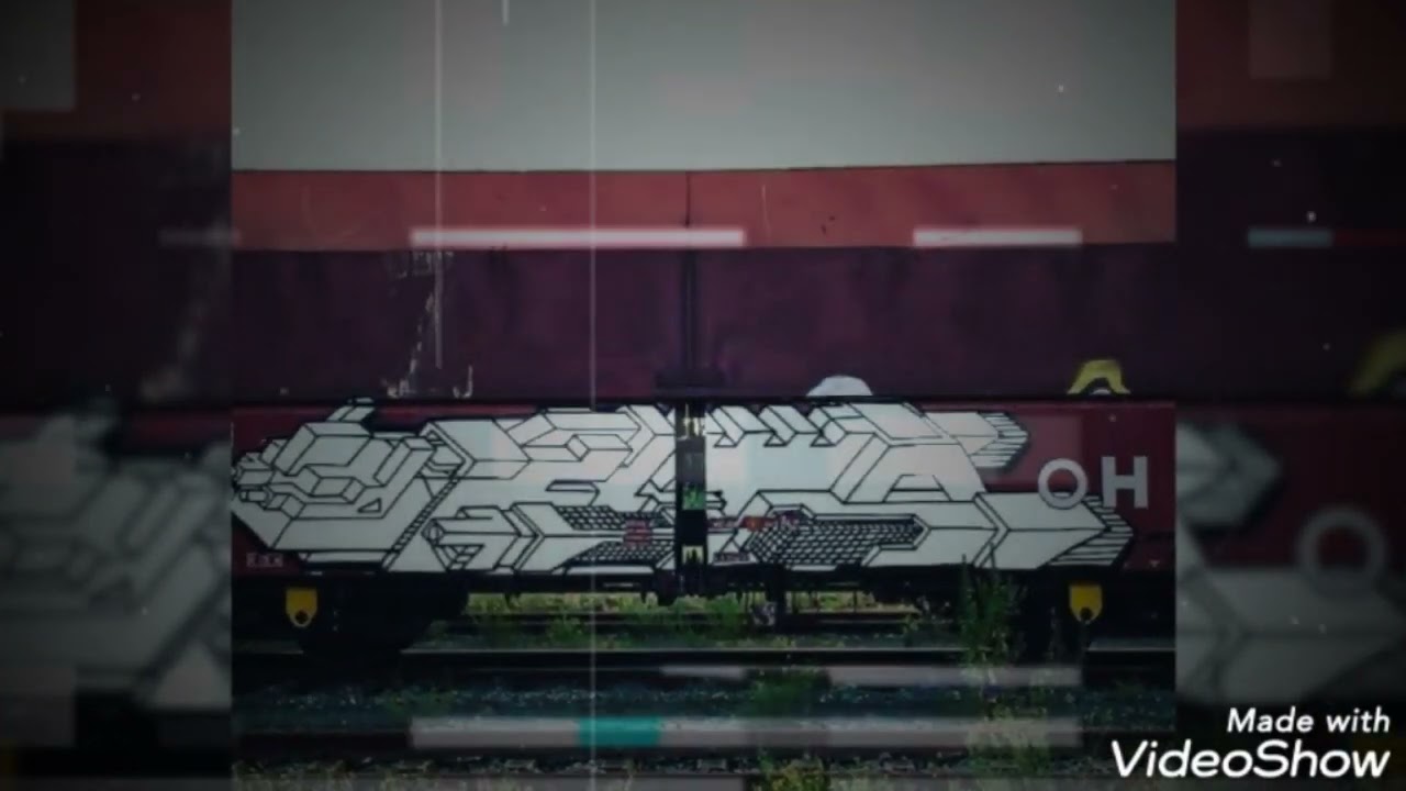 Delta inc Amsterdam graffiti includes trains