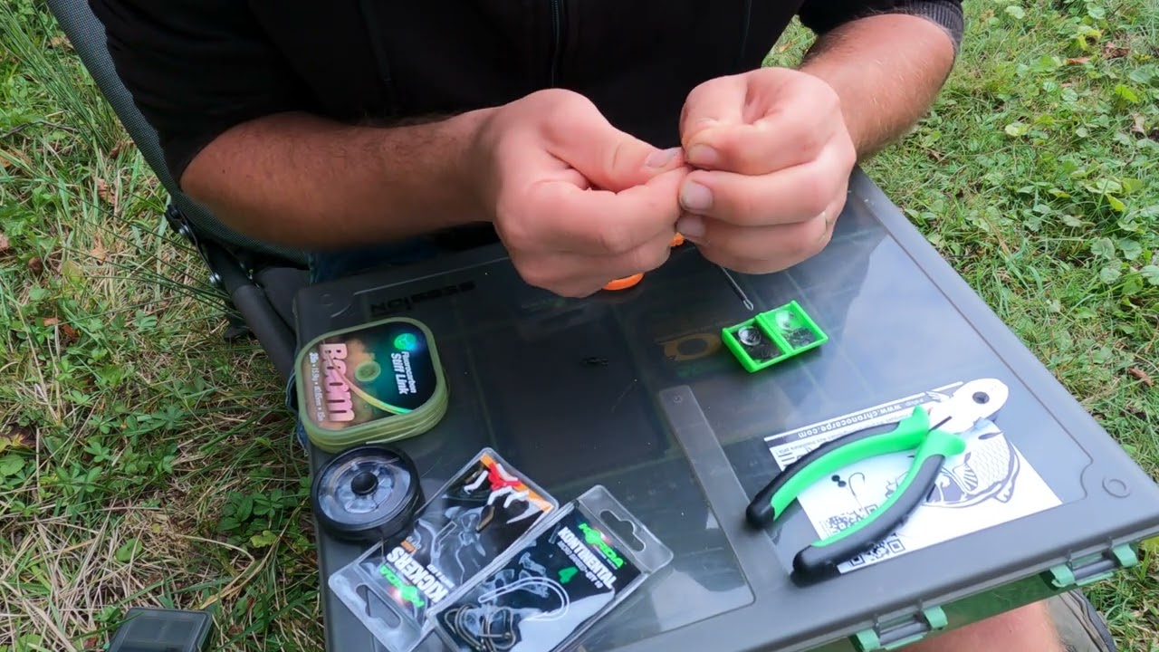 montage carpe 100% pré-piquage + peche et départ en direct   4K