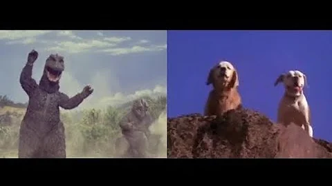 Godzilla's Revenge / Homeward Bound Comparison
