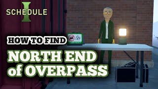 North End of Overpass Location in Schedule 1