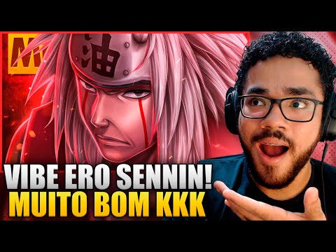 QUE VIBE DA HORA KKKK - Tipo Jiraiya 2 😏 (Naruto) | Prod. Sidney Scaccio | MHRAP [REACT]