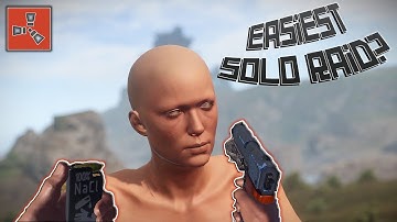 EASIEST SOLO RAID?! | Rust Solo Survival + Cave Base Tour!! (End of the Wipe)