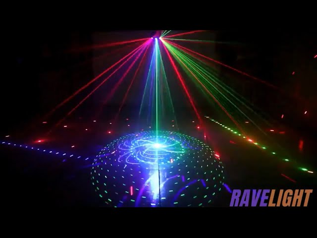 RaveLight™ 9-Laser Party Lighting Showcase 