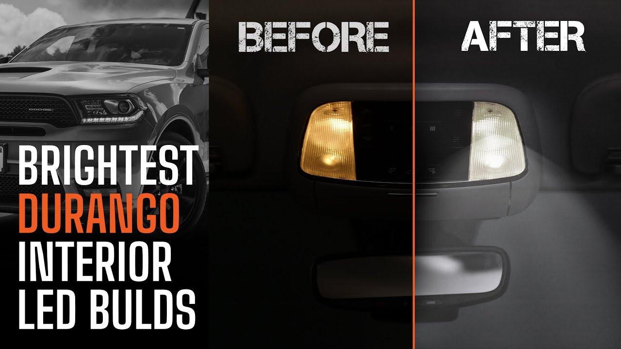The Brightest Interior LED Bulbs for Your 11-21 Dodge Durango | HR