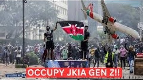LIVE: HAPPENING NOW STORMING JKIA! GENZ MASS DEMONS KICKS OFF |SKIZAMTAA