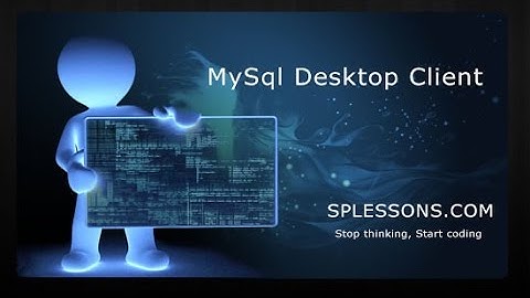 MySql Desktop Client