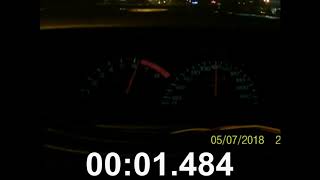 Honda Prelude H23 Turbo 40-200 km/h acceleration