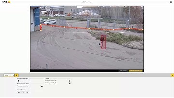 Configuration tip: AXIS Fence Guard