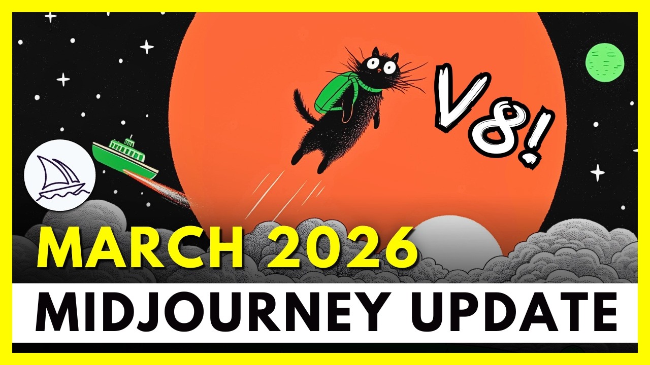 Midjourney Update | March 2026: V8 Alpha, BIG Changes Coming, New Edit Model + More