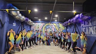 🎶 LATHI - Sara Fajira \u0026 Weird Genius | LETS DANCE | ZUMBA | CARDIO | Choreo by @aghamighim2575  🎶
