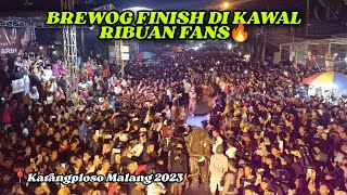 MEMED MODE LOSS DI GARIS FINISH & DIKAWAL RIBUAN FANS BREWOG KARNAVAL KARANGPLOSO MALANG