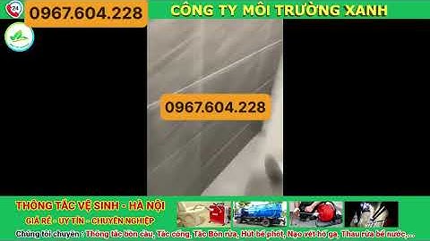 Thông Tắc Cống Tại Trần Duy Hưng ☎️ 0967.604.228