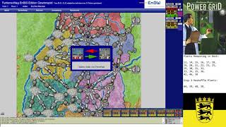Power Grid - Baden-Württemberg 2-Player Game (Red-Blue-Purple), funkdoc vs. atsikas