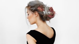 Super Big and Messy Updo with VP Fashion Extensions