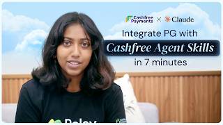 Add a checkout with one prompt using Cashfree Agent Skills in 7 minutes