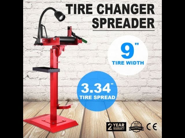 labwork Heavy Duty Manual Car Tire Spreader Tire Changer Repair Tires