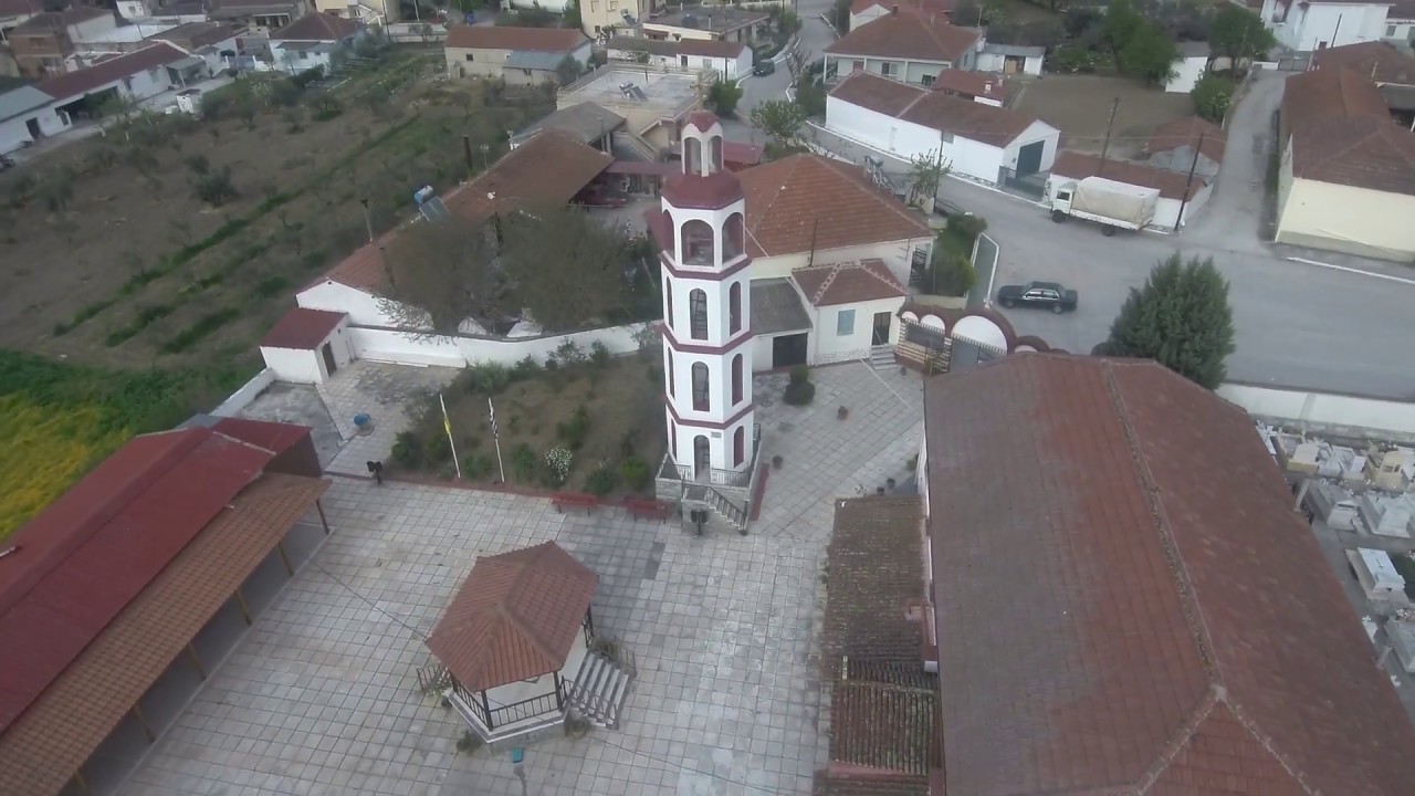 Αγία Παρασκευή Σερρών (Ξυλότρο) λήψη απο drone!!