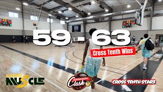 Pickup Game MUSCLE VS CROSS TENTH | prep hoops crimson clash | AAU 