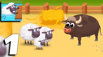 Save The Sheep- Rescue Puzzle Game - Gameplay Part 1 Levels 1-16 (Android, iOS)