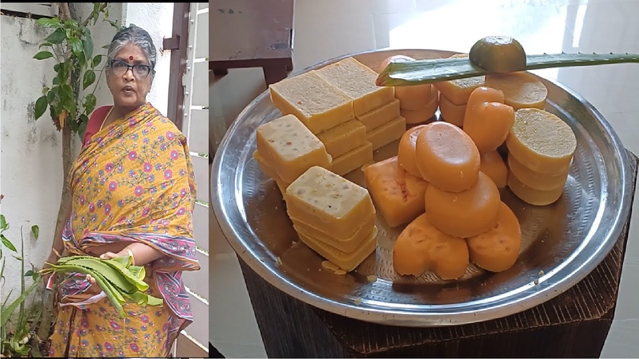 சுலபமான முறையில் வீட்டிலேயே ஆரஞ்சு & கற்றாழை சோப் செய்யலாம் l Homemade Orange Peel & Aloe Vera Soap