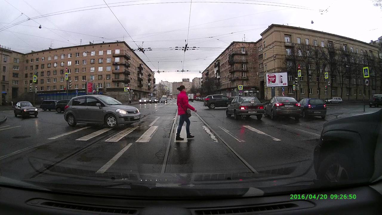 Массовое нарушение. Разворот на пешеходном переходе. - YouTube