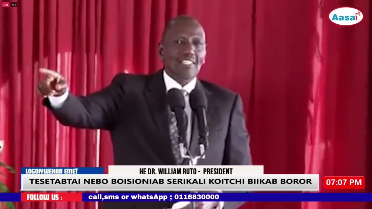 President Ruto announces plan to name Shauri Moyo Estate  as Johanna Ngeno Bomayangu Estate