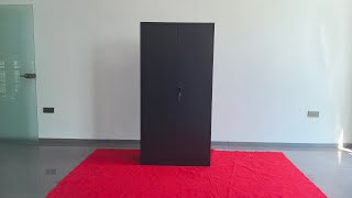 Steel Storage Cabinet Assembly Demonstration
