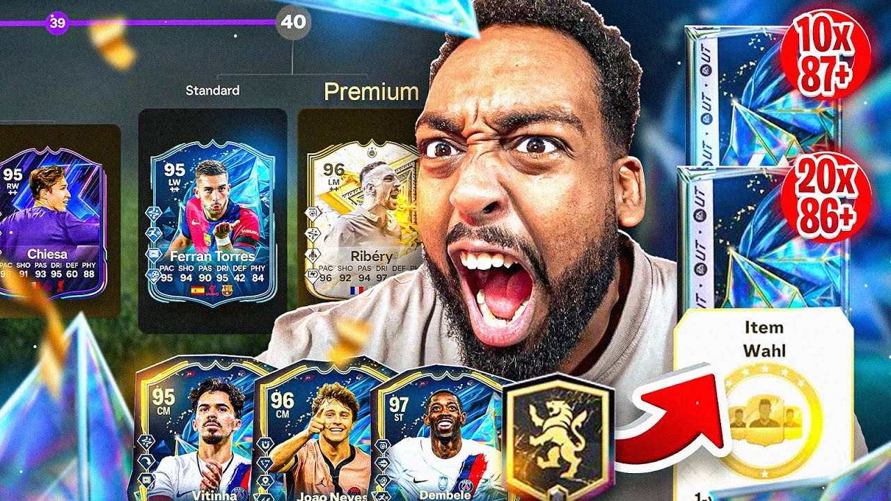 OMG der NEUE PREMIUM SEASON PASS ist VERRÜCKT🥵DIE BESTEN RIVALS REWARDS JEMALS😍OFFICIAL LIGUE 1 TOTS