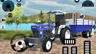 New Farmtrac 60 4X4 Tractor Xtreme Off-Road Driving : Indian Tractor Simulator 3D : Android Gameplay screenshot 4