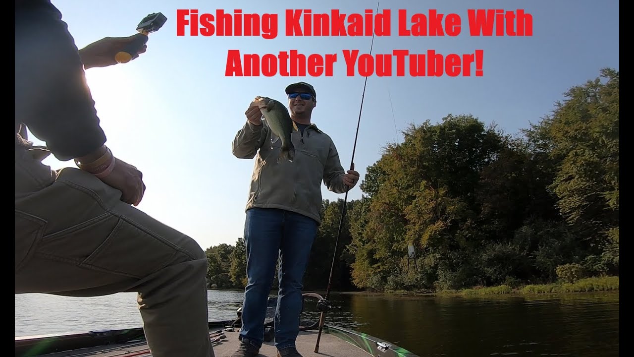 Fishing Kinkaid Lake With Another YouTuber! - YouTube