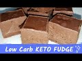 Keto Fudge🍫Only 1.4 Net Carbs!