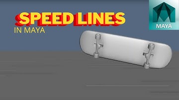 Create Speed Lines in Maya