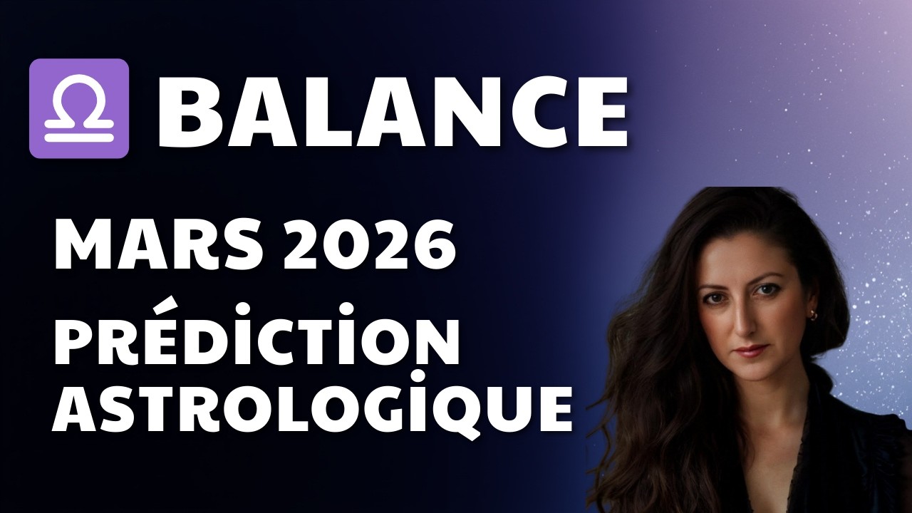 ♎ Balance Horoscope Mars 2026 | Prédiction astrologique pour mars 2026